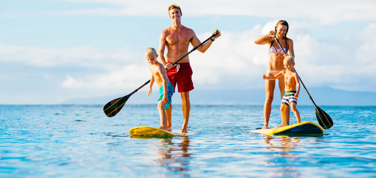 paddle surf