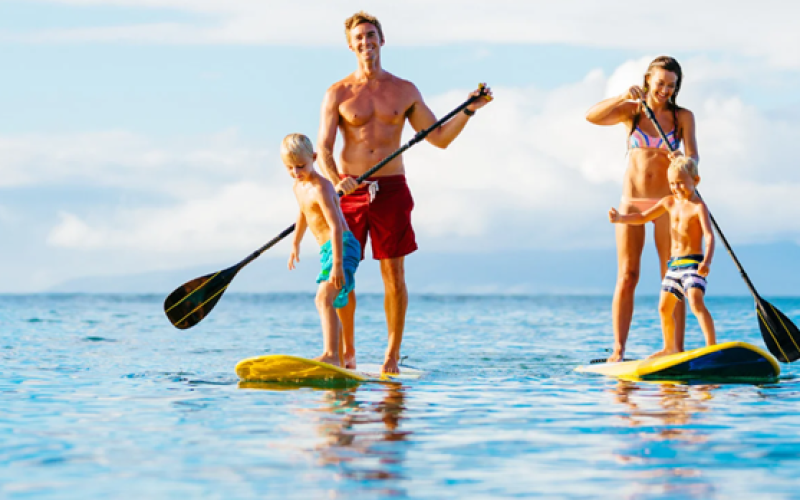 paddle surf